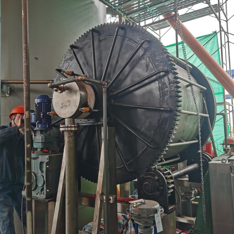 Natural gas desulfurization filter